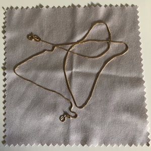 14 K thin gold chain